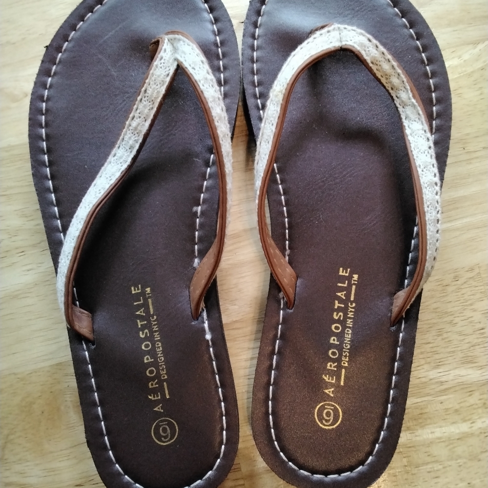 Aeropostal Sandals Size 6
